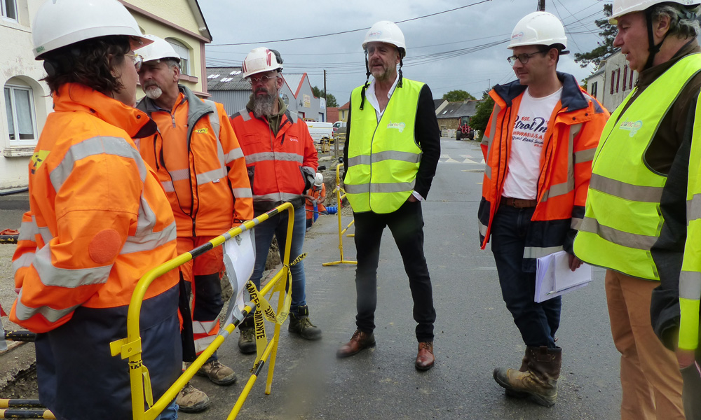 Visite de chantier - La Chapelle-Launay