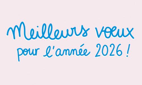 Meilleurs voeux pour l'année 2026