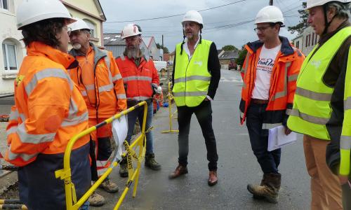Visite de chantier - La Chapelle-Launay